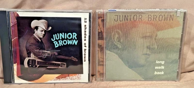 Лот из 2 Junior коричневый компакт-дисков: 12 оттенков коричневого и длинный Walk назад (запечатанный) XLNT! - Изображение 1 из 3