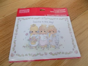 Cartoline d'epoca natalizie momenti preziosi nuove con scatola macellaio - Foto 1 di 6