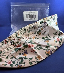 CESTA LONGABERGER Forro 8M Bin White Vine 2798718 Nuevo en Bolsa - Imagen 1 de 6