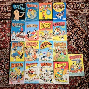 The Beezer Book 1960-2000 Annual Bundle Job Lot - 17 Books -B27 - Picture 1 of 24