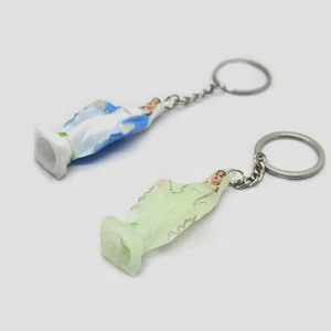 2 Pezzi Portachiavi Vergine Luminosa Accessori da Viaggio Charms Pendenti Portachiavi - Foto 1 di 12