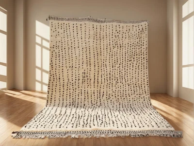 Alfombra marroquí, alfombra para salón, alfombra de área 8x10, alfombra de lana marroquí hecha a mano Foto 1 de 4