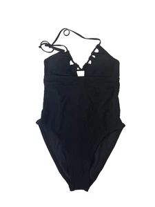 Becca. Damen Einteiler Badeanzug in Schwarz Gr. M. Made in China. - Bild 1 von 9