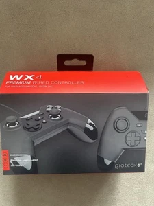 Gioteck WX4 Wired Controller Black Same Day Dispatch Super Fast Delivery Free - Picture 1 of 4