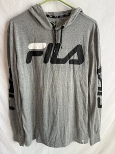 Felpa con cappuccio Fila Training logo grigia uomo taglia small nuova etichette 48,00€ - Foto 1 di 7