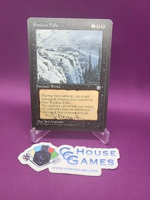 MTG Koskun Falls 1990's Signed Rob Alexander Homelands Reserve List *CCGHouse* - Image 1 of 4
