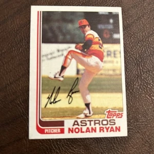 1982 TOPPS NOLAN RYAN #90 HOUSTON ASTROS BASEBALL CARD - Picture 1 of 2