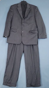 Jos A Bank Men's 2 Piece Suit Sport Coat Blazer Jacket Pants Gray Size 35 R - Picture 1 of 13
