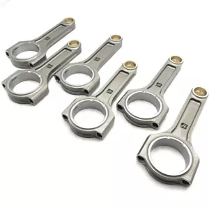 N55 S55 QX-beam Forged Connecting Rods For BMW N55B30 144.35mm One Set - Foto 1 di 8
