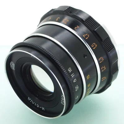 ❤INDUSTAR-61 L/D 2.8/52 ☭Soviet Lens M39 Rangefinder camera Leica Nex Olympus‼️ - Image 1 of 4