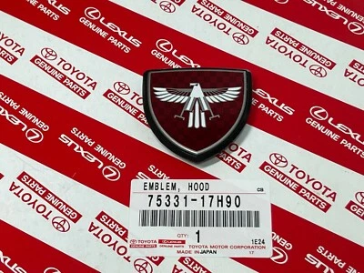 NUEVO emblema águila delantero original Toyota 1985-1989 MR2 AW11 MK1 MR2 75331-17H90 Foto 1 de 3