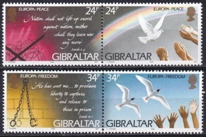 Gibraltar 1995 Yvert #719/22 Europe CEPT MNH VF - Picture 1 of 1