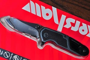 Kershaw knife 8100GRYSTX Charcoal Funxion EMT Rescue Folder 3" Black Combo Blade - Picture 1 of 7