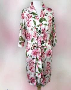 Mumu-Show Me Your Mumu-Damen Einheitsgröße rosa weiß Blumen Braut Gewand Garten der Blüten - Bild 1 von 5