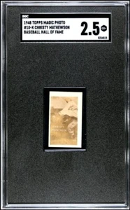 1948 Topps Magic Photo #10-K Christy Mathewson SGC 2.5 Good+ HOF - Picture 1 of 2