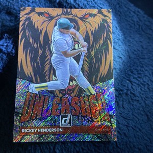 2022 Donruss Rickey Henderson Unleashed Rapture UL-17 - Oakland Athletics