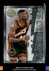 1995-96 Stadium Club #PZ9 Shawn Kemp Power Zone Members Only Seattle SuperSonics - Picture 1 of 2