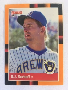 Donruss B.J. 1988 Surhoff Milwaukee Brewers Baseballkarte Nr.277 - Bild 1 von 2