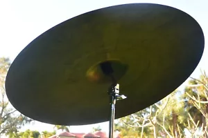BEAUTIFUL Vintage A. ZILDJIAN 26" / 66 cm RIDE CYMBAL 4479 grams! LOT K132 - Picture 1 of 11