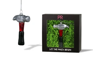 Party Rock | Hammer Glas Ornament | Misfits Collection - Bild 1 von 5