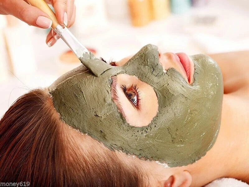 Fuller's Earth Multani Mitti Facial Clay Fullers Earth Whole & Powder from India - Image 1 of 4