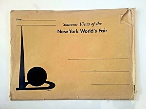 1939 VIEWS OF THE NEW YORK WORLD'S FAIR BOOK – W/ MAILING ENVELOPE - Picture 1 of 8