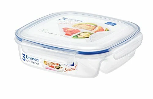 Lock & Lock hpl970 Scatola Lunch quadrata 1, 5L plastica trasparente 23 x 23 - Immagine 1 di 1