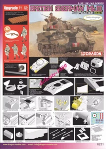 DRAGON 6231 1/35 British Sherman Mk.III Mid Production Sicily - Scale Model Kit - Picture 1 of 7