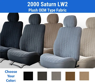 Fundas de asiento de terciopelo de felpa para Saturn LW2 2000 Foto 1 de 4