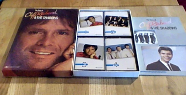 Cliff Richard & The Shadows Reader's Digest UK Cassette 4-Tape Box Set + Book - Image 1 of 1