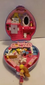 Polly Pocket vintage Super Star Hair complete set w doll Bluebird Toys e - Picture 1 of 6
