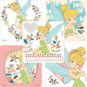 25 Disney Tinkerbell Fee hübsch rosa Aufkleber Party Gastgeschenke Lehrerbedarf - Bild 1 von 1
