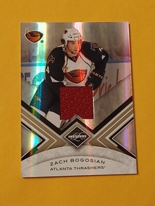 2010-11 Panini Limited Threads Jersey #113 Zach Bogosian #/199 Atlanta Thrashers