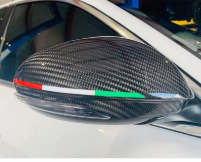 For Alfa Romeo Car Rearview Mirror Decoration Garland Sticker Giulia Stelvio - Image 1 of 4