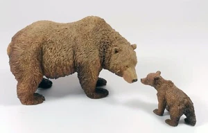 Lovely Country Artists Words of Wisdom Brown Bear & Cub CA03961 - Picture 1 of 7