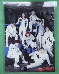 ATEEZ Beyond: Zero Japan 2nd Album Group A4 Film Print Mini Poster Limited POB - Picture 1 of 4