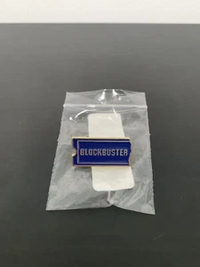 Blockbuster Pin - NEW - Sign Logo - Metal Enamel - Pinback - Picture 1 of 2