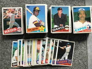1985 Topps Baseball You Pick Complete Your Set - NM MT 500- 790 - Picture 1 of 260