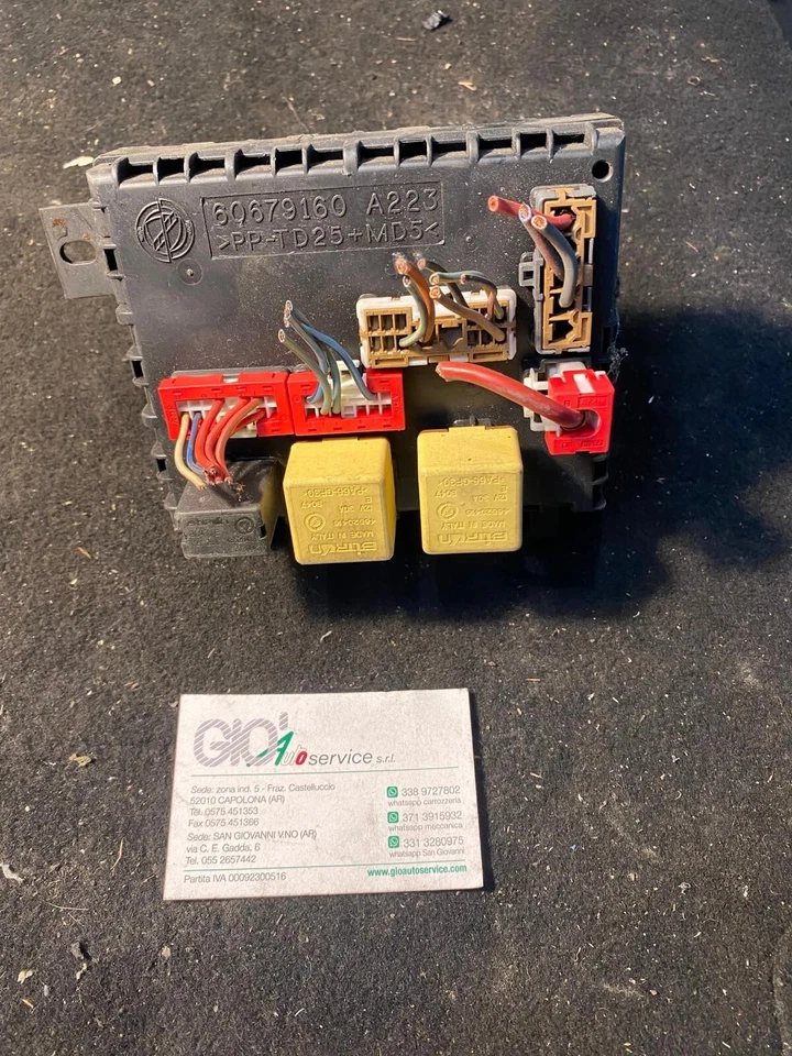 60679160 CENTRALINA BODY COMPUTER ORIGINALE ALFA ROMEO 156 - Immagine 1 di 1