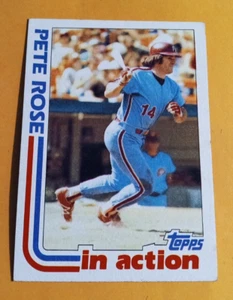 1982 Topps Pete Rose #781 - Philadelphia Phillies - Imagen 1 de 2