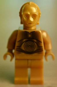 Lego Star Wars Minifigur C-3PO Pearl gold sw0161 - Bild 1 von 5