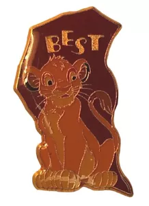 Lion King Disney Pinback Pin Simba - Picture 1 of 2