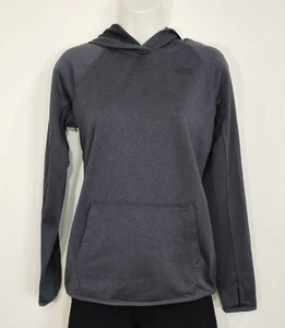 The North Face Hooded Womens Small Gray Running Pullover Long Sleeve - Picture 1 of 12