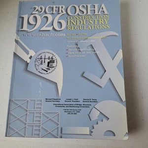 29 CFR 1926 OSHA Construction Industry Regulation Book Updated 2002 Forms Index - Picture 1 of 10