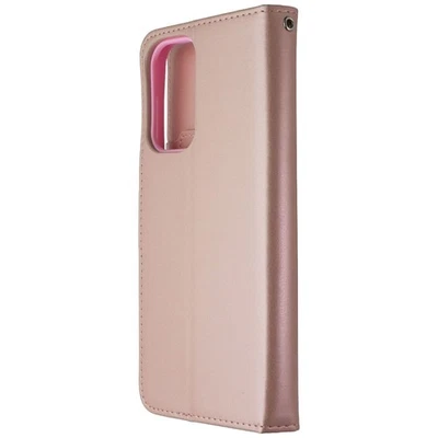 Mybat MyJacket Wallet Case for Samsung Galaxy A23 5G - Pink Leather - Image 1 of 3