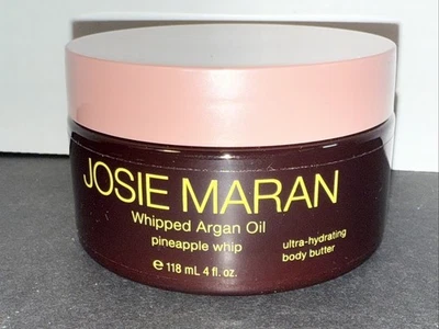 Josie Maran Whipped Argan Oil UltraHydrating Body Butter 4oz Sealed Pineapple - Image 1 of 3