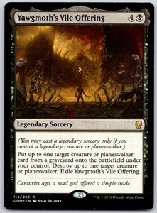 Yawgmoth's Vile Offering - Dominaria DOM - MTG - LP Magic - 114 R - Picture 1 of 2