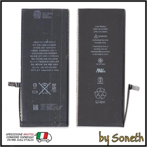 BATTERIA COMPATIBILE PER IPHONE 6S+ 6S Plus A1634 A1687 A1699 - Foto 1 di 1