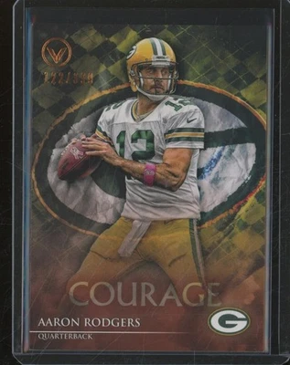 2014 Topps Valor AARON RODGERS #78 Courage Parallel /399 Packers JA824 - Image 1 of 2