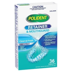 * Polident Retainer & Mouthguard 36 Tablet Daily Cleanser for Dental Appliance - Picture 1 of 1